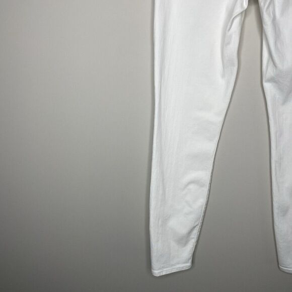 J.CREW Skinny Jeans Women 27 Mid-Rise White Stretch BO929 - Picture 12 of 16